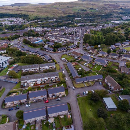 Blaenau Gwent population and area insights and data