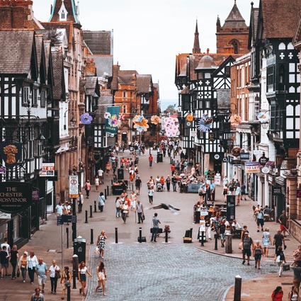 Cheshire West and Chester population and area insights and data