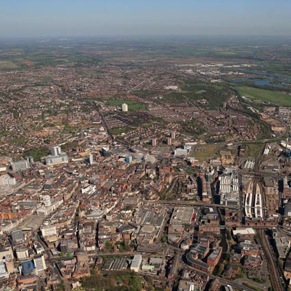 Nottinghamshire population and area insights and data