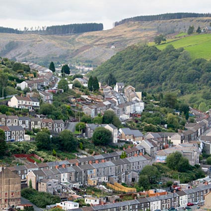 Rhondda Cynon Taf population and area insights and data