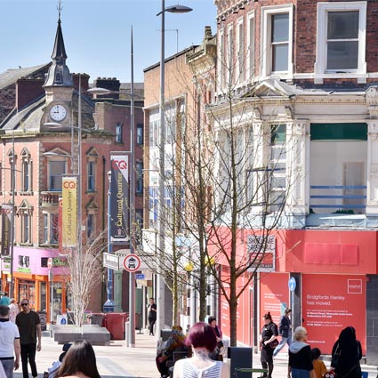 Stoke On Trent population and area insights and data