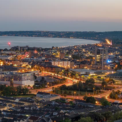 Swansea population and area insights and data